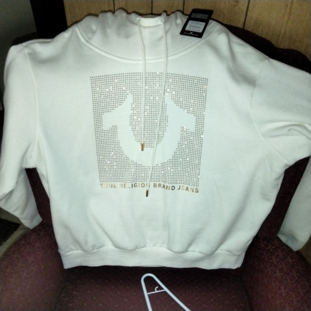 True Religion White Women's Sweater